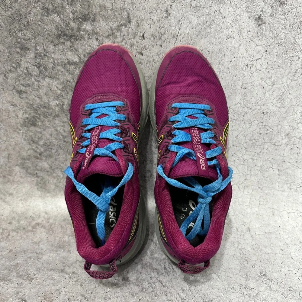 Asics Gel-Venture 9 Women 9.5 Purple Blackberry Black Running Shoes Trail
